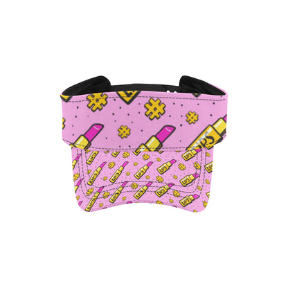 Lipstick Pattern Print Design LT03 Unisex Sun Visor