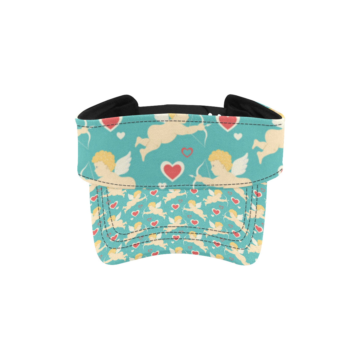 Cupid Pattern Print Design 01 Unisex Sun Visor