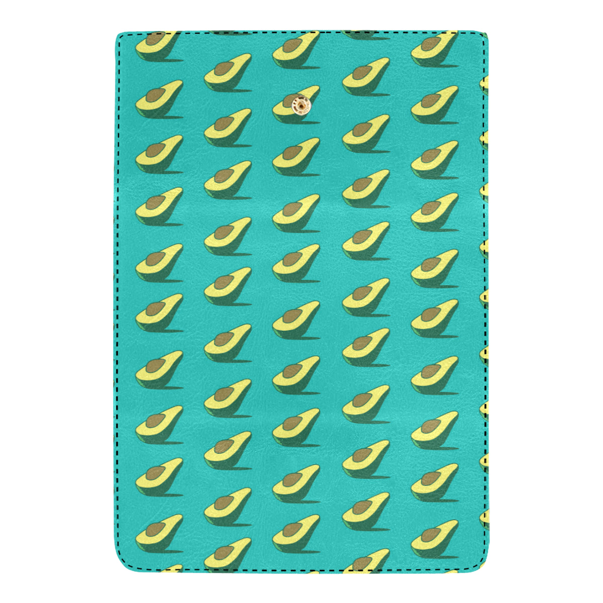 Avocado Pattern Print Design 03 Women's Trifold Wallet