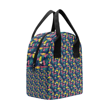 Toucan Parrot Design Insulated Lunch Bag