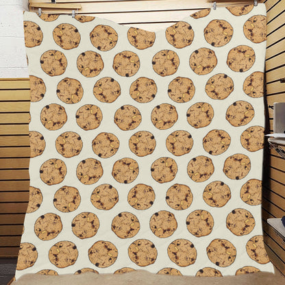 Cookie Pattern Print Design 05 Premium Quilt