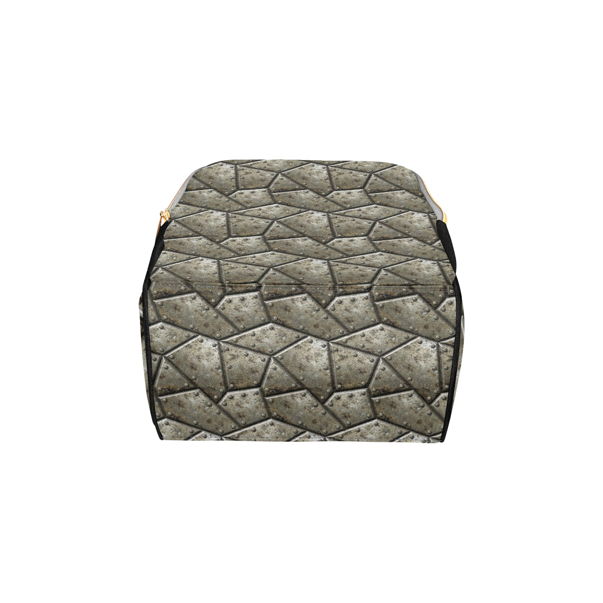 Armor Pattern Print Design 01 Diaper Bag Backpack