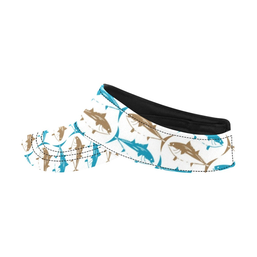Tuna Fish Print Design LKS301 Unisex Sun Visor