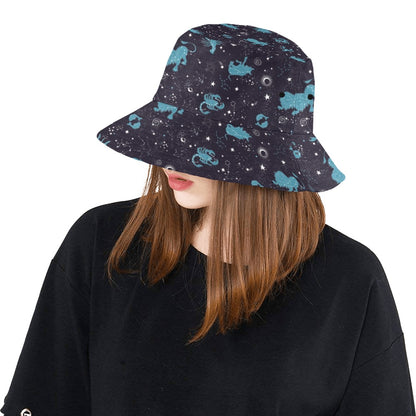Zodiac Print Design LKS303 Unisex Bucket Hat