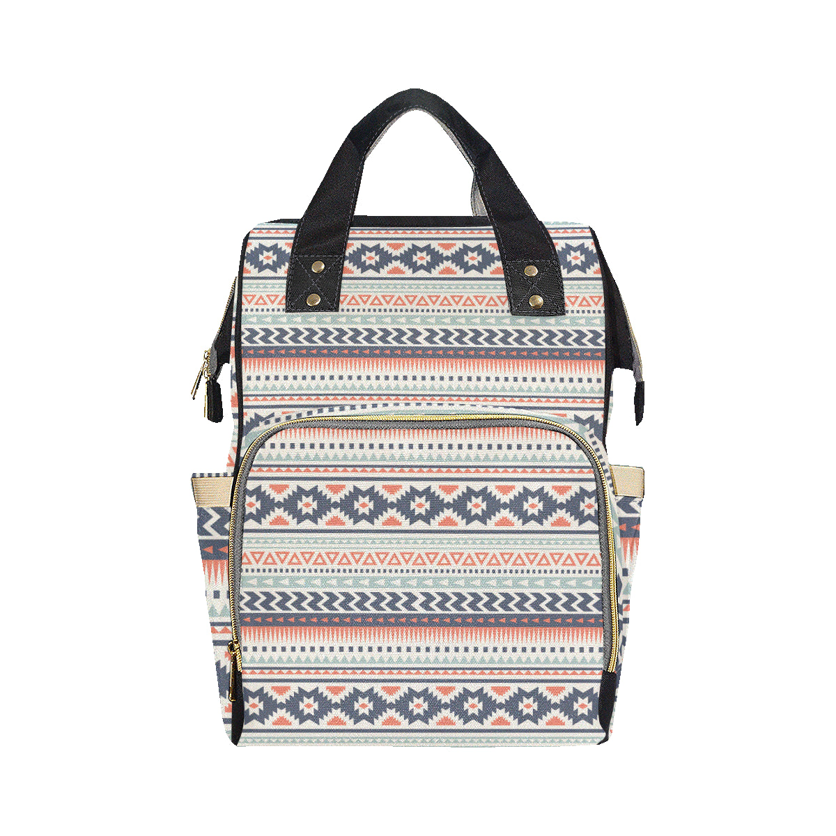 Tribal Aztec vintage pattern Diaper Bag Backpack