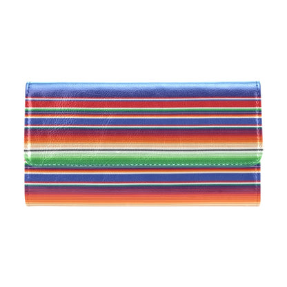 Serape Print Design LKS304 Women's Trifold Wallet