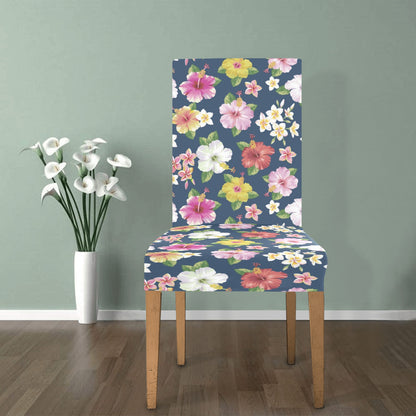 Hibiscus Sweet Print Design LKS304 Dining Chair Slipcover
