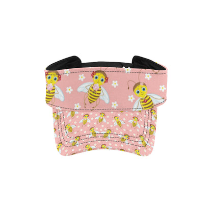 Bee Pattern Print Design BEE07 Unisex Sun Visor