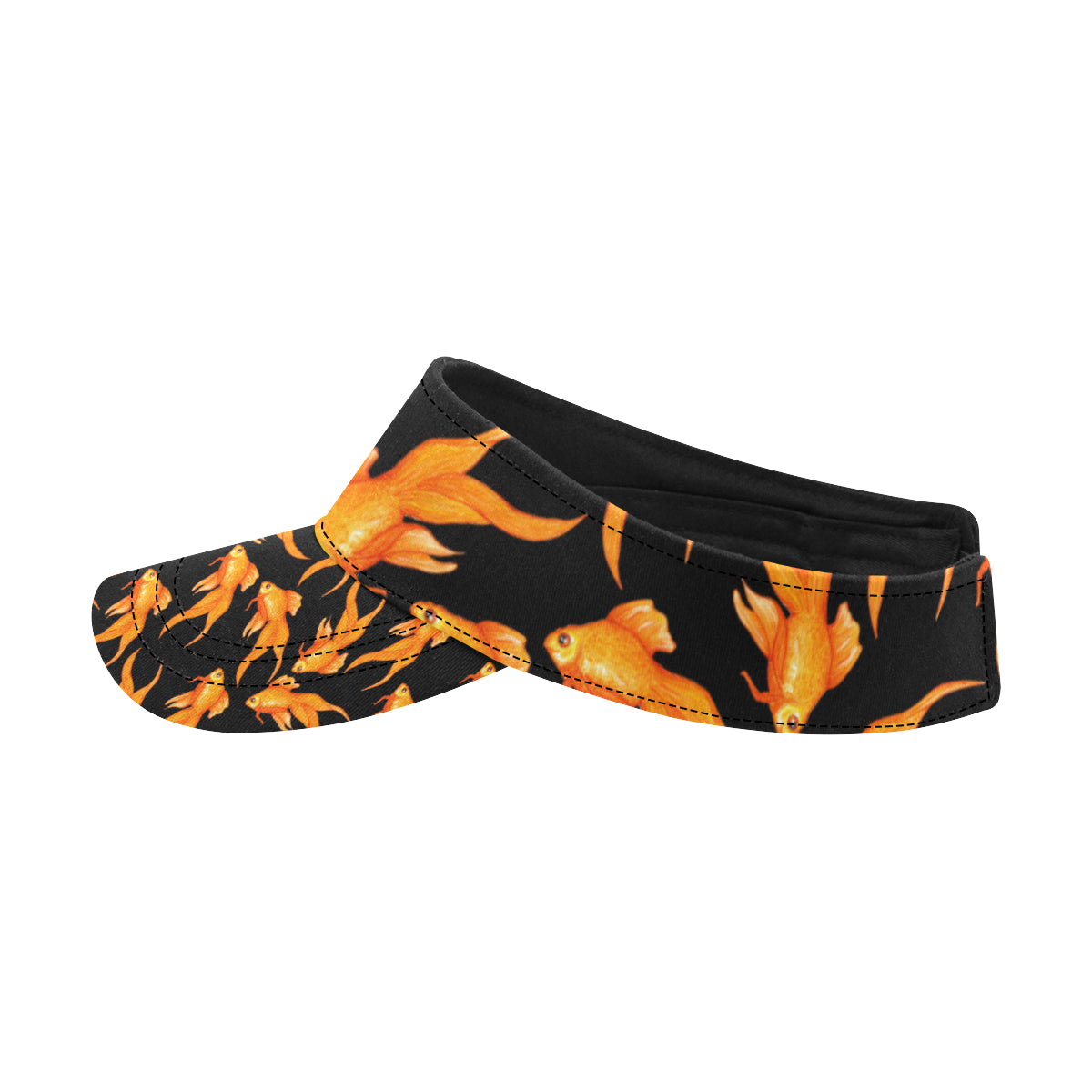 Goldfish Pattern Print Design 03 Unisex Sun Visor