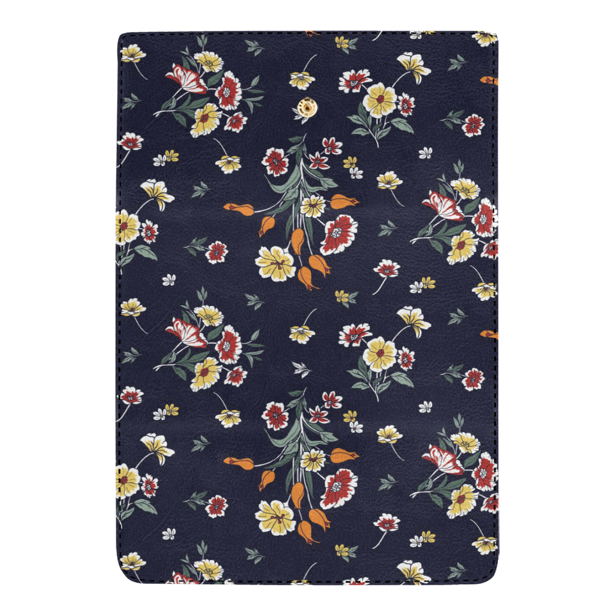 Summer Floral Pattern Print Design SF01 Women's Trifold Wallet