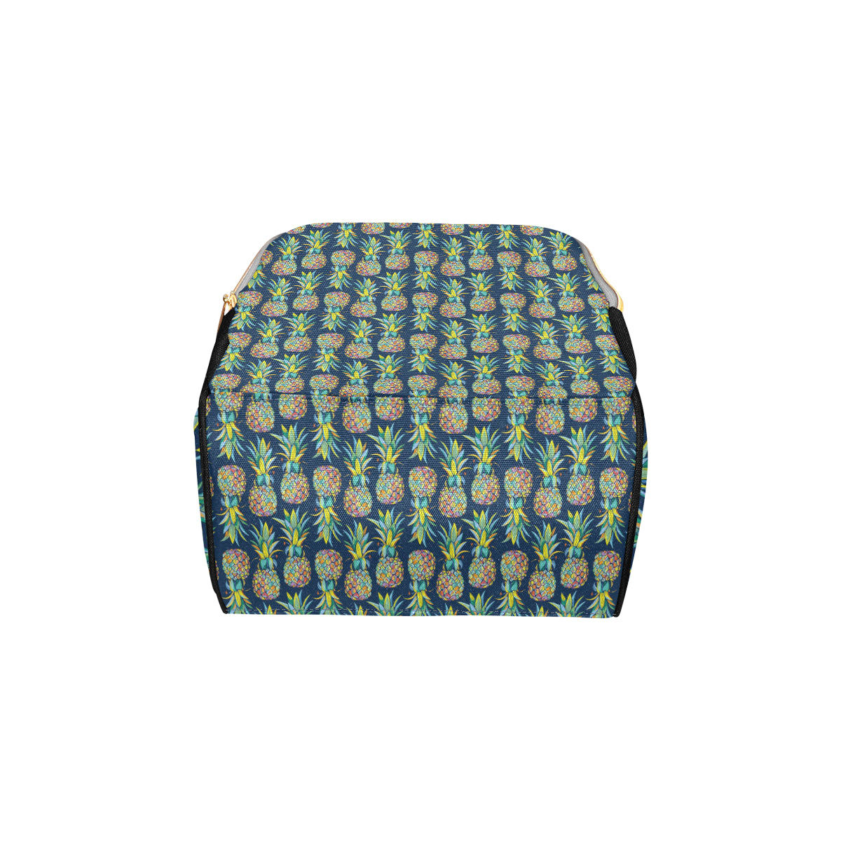 Pineapple Color Art Diaper Bag Backpack