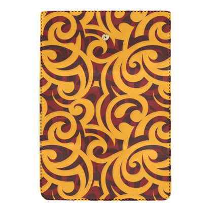 Maori Pattern Print Design 02 Women's Trifold Wallet