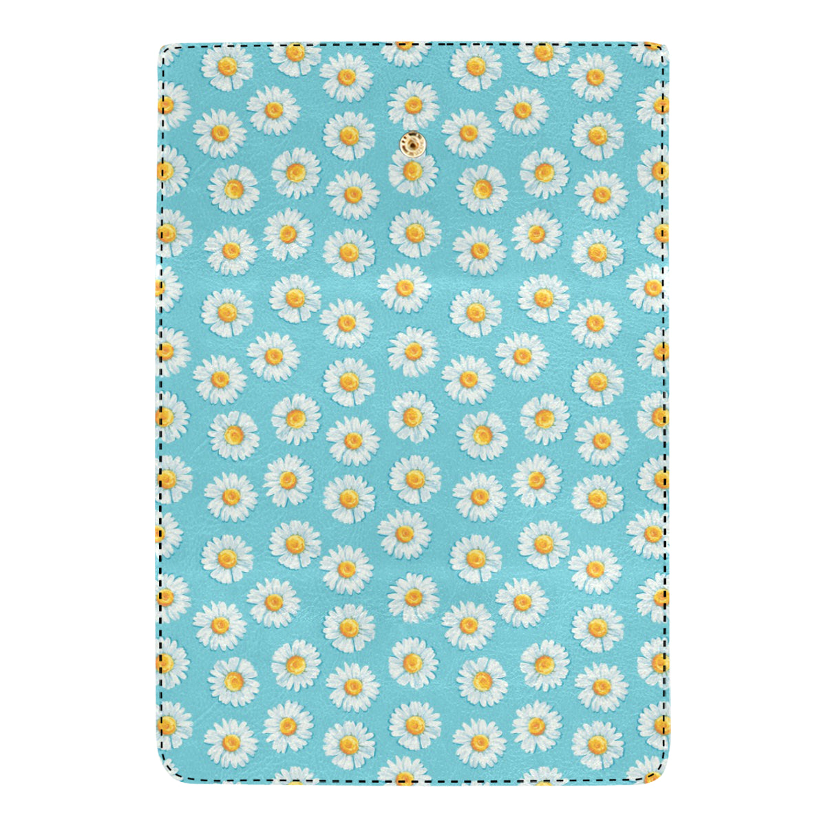 Daisy Pattern Print Design DS03 Women's Trifold Wallet