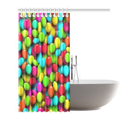 Candy Pattern Print Design CA03 Shower Curtain