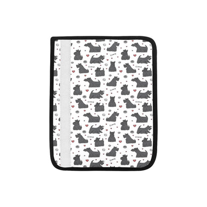 Scottish Terriers Print Design LKS3015 Car Seat Belt Cover