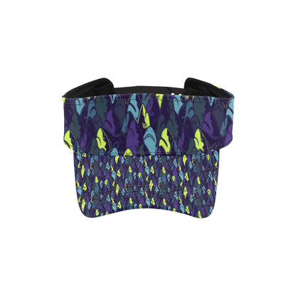 Shark Neon color Print Unisex Sun Visor