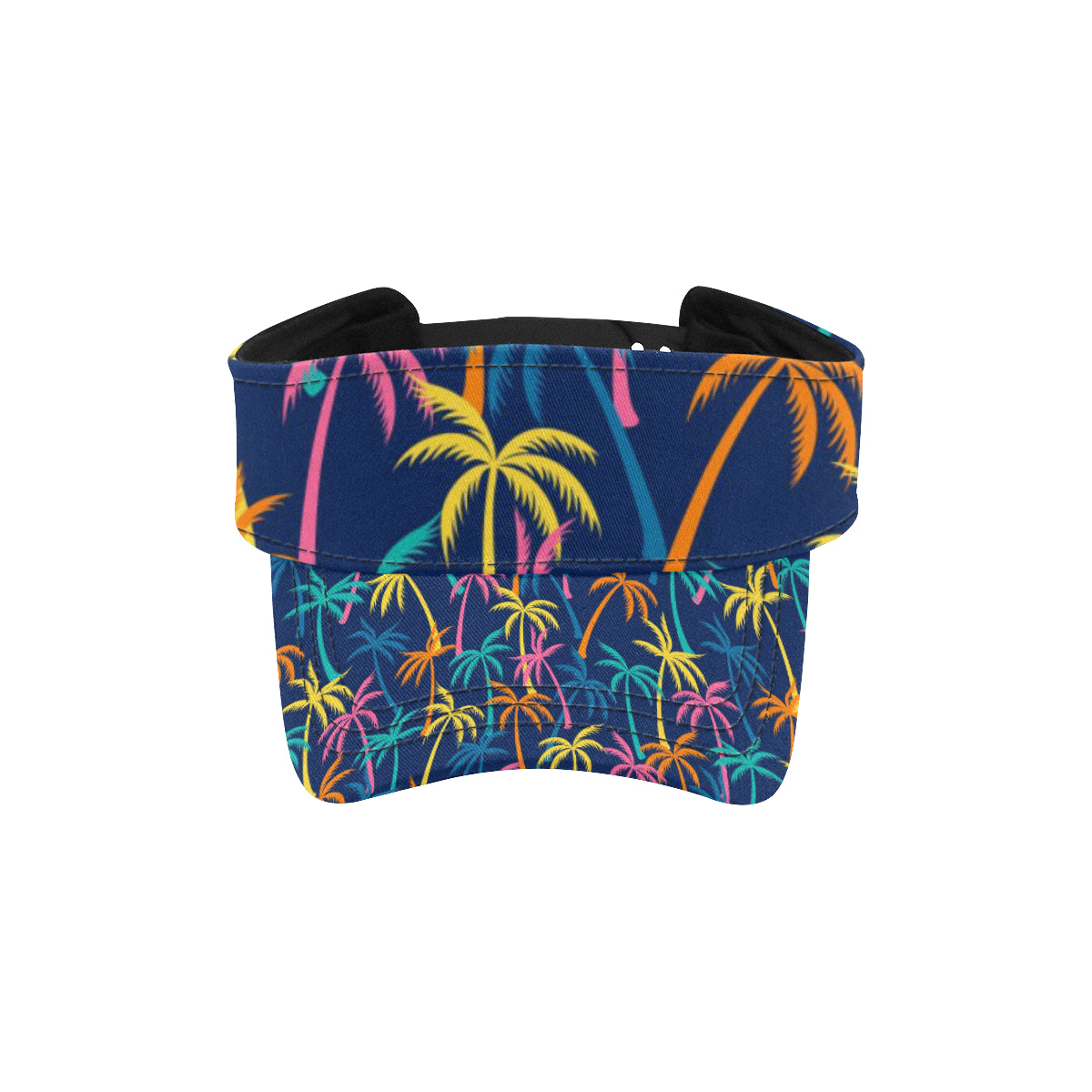 Palm Tree Pattern Print Design PT013 Unisex Sun Visor