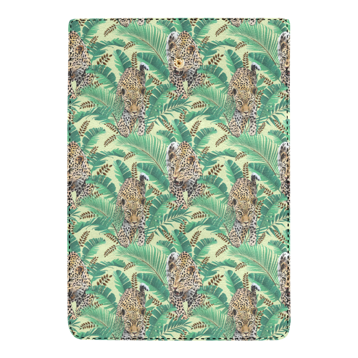Leopard Pattern Print Design 03 Women's Trifold Wallet