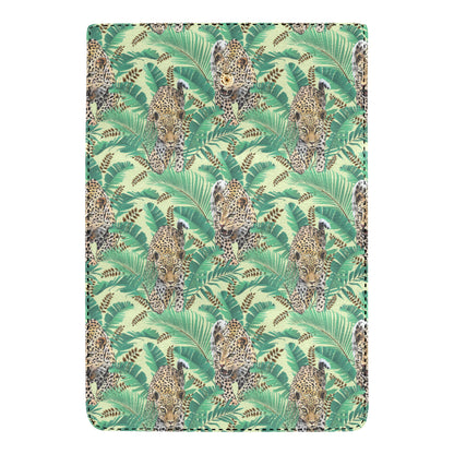 Leopard Pattern Print Design 03 Women's Trifold Wallet
