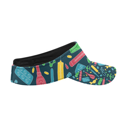 Phlebotomist Pattern Print Design A03 Unisex Sun Visor