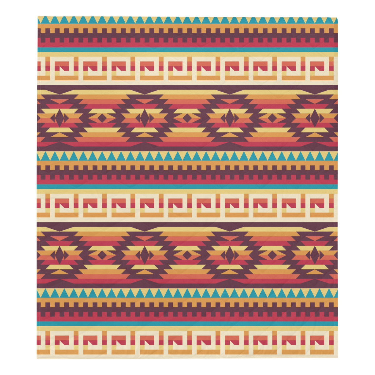 Tribal Aztec Vintage Premium Quilt