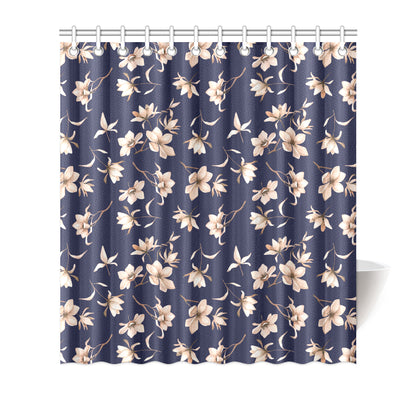 Beautiful Floral Pattern Shower Curtain