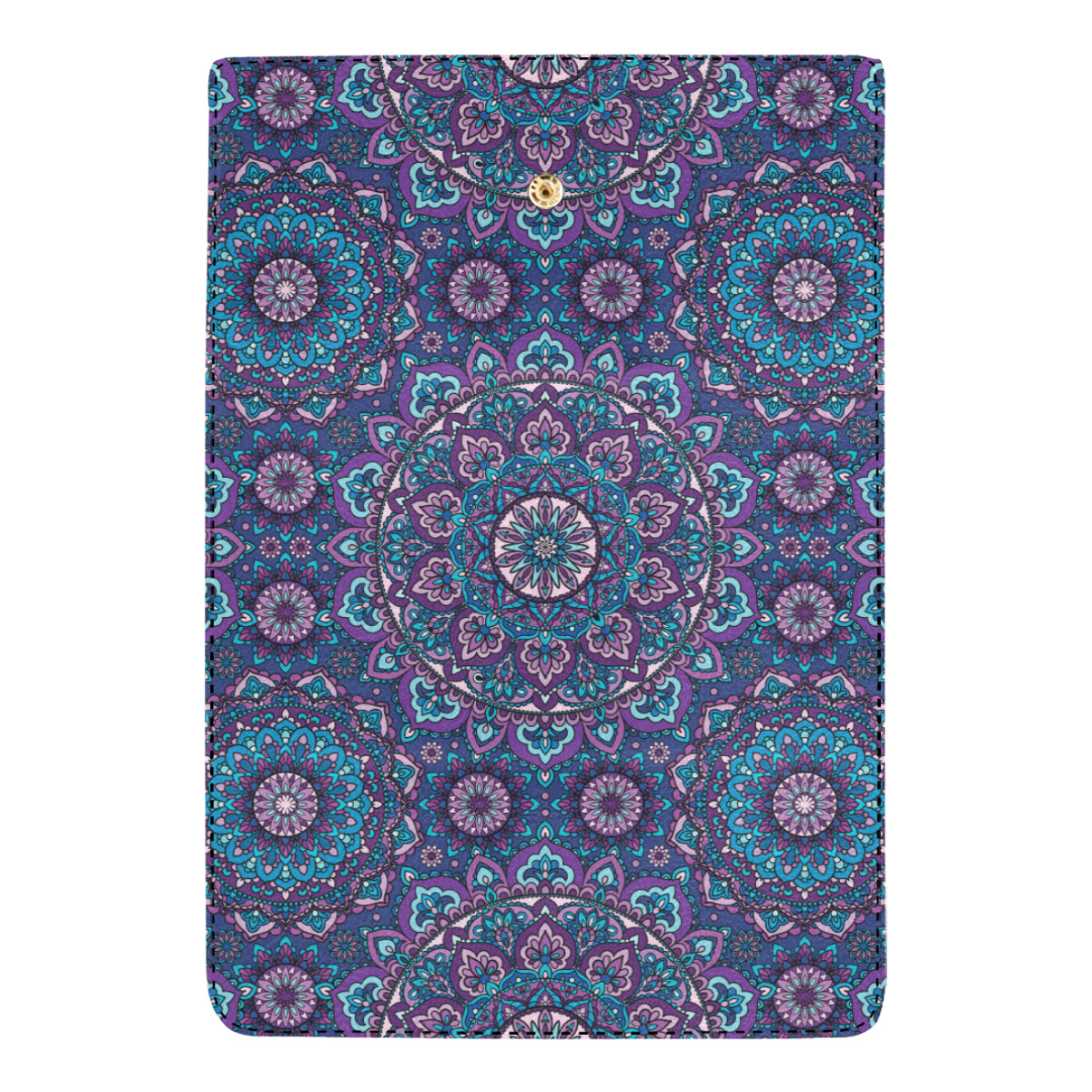 Medallion Pattern Print Design 05 Women's Trifold Wallet