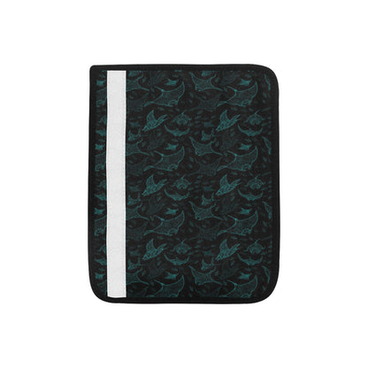 Manta Ray Print Design LKS402 Car Seat Belt Cover