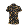 Jazz Pattern Print Design 01 Women's Polo Shirt