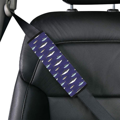 Tuna Fish Print Design LKS304 Car Seat Belt Cover