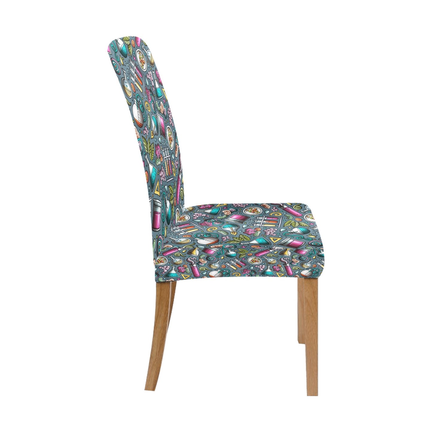 Science Print Design LKS304 Dining Chair Slipcover