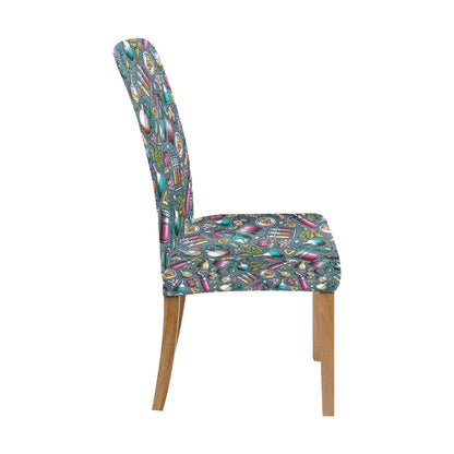 Science Print Design LKS304 Dining Chair Slipcover