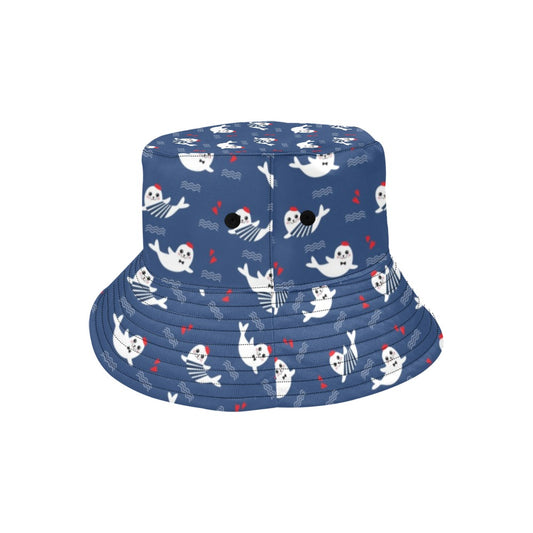Sea Lion Print Design LKS403 Unisex Bucket Hat