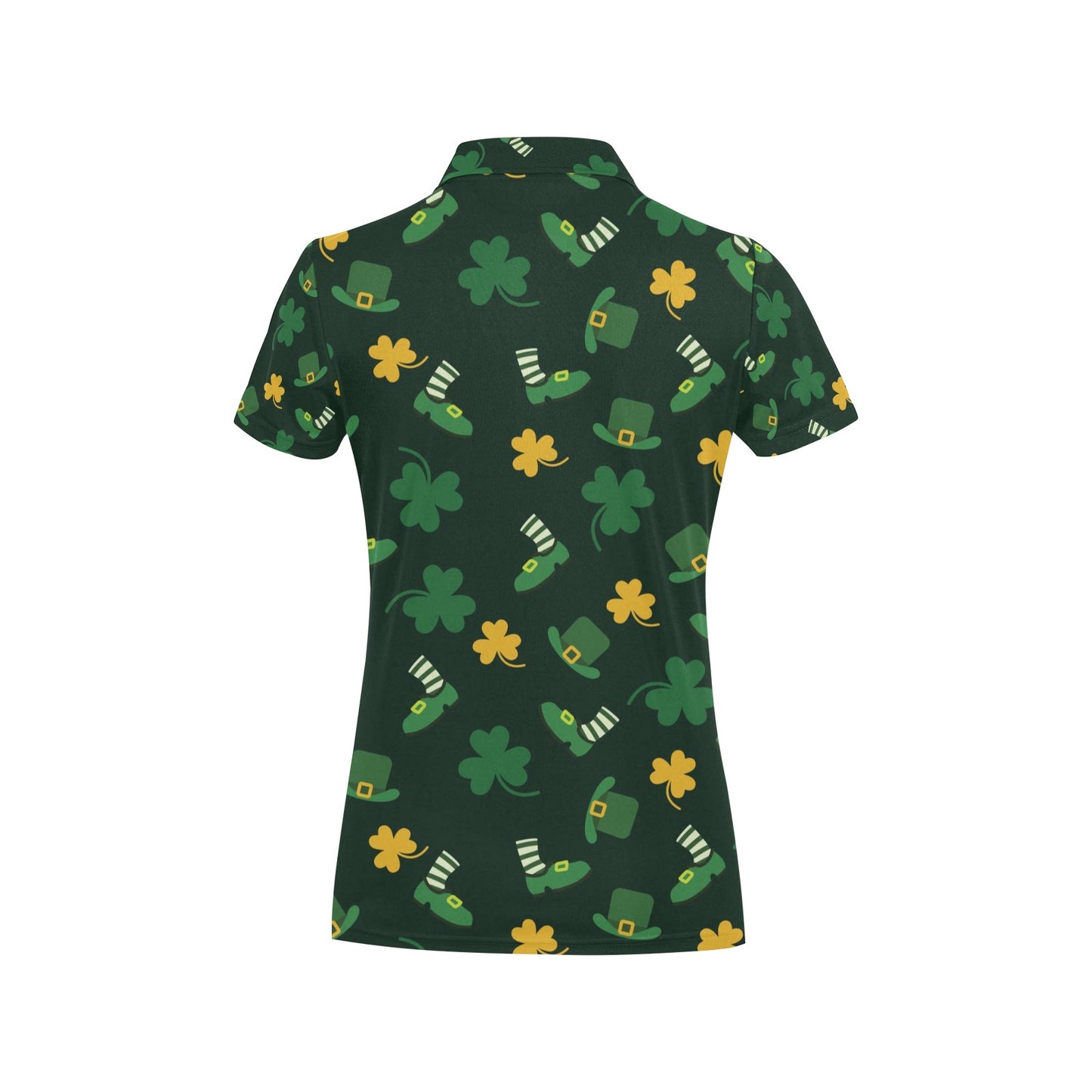St Patricks Day Print Design LKS306 Women's Polo Shirt