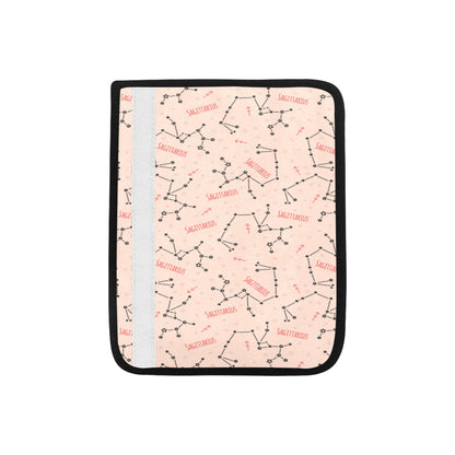 Sagittarius Star Print Design LKS302 Car Seat Belt Cover