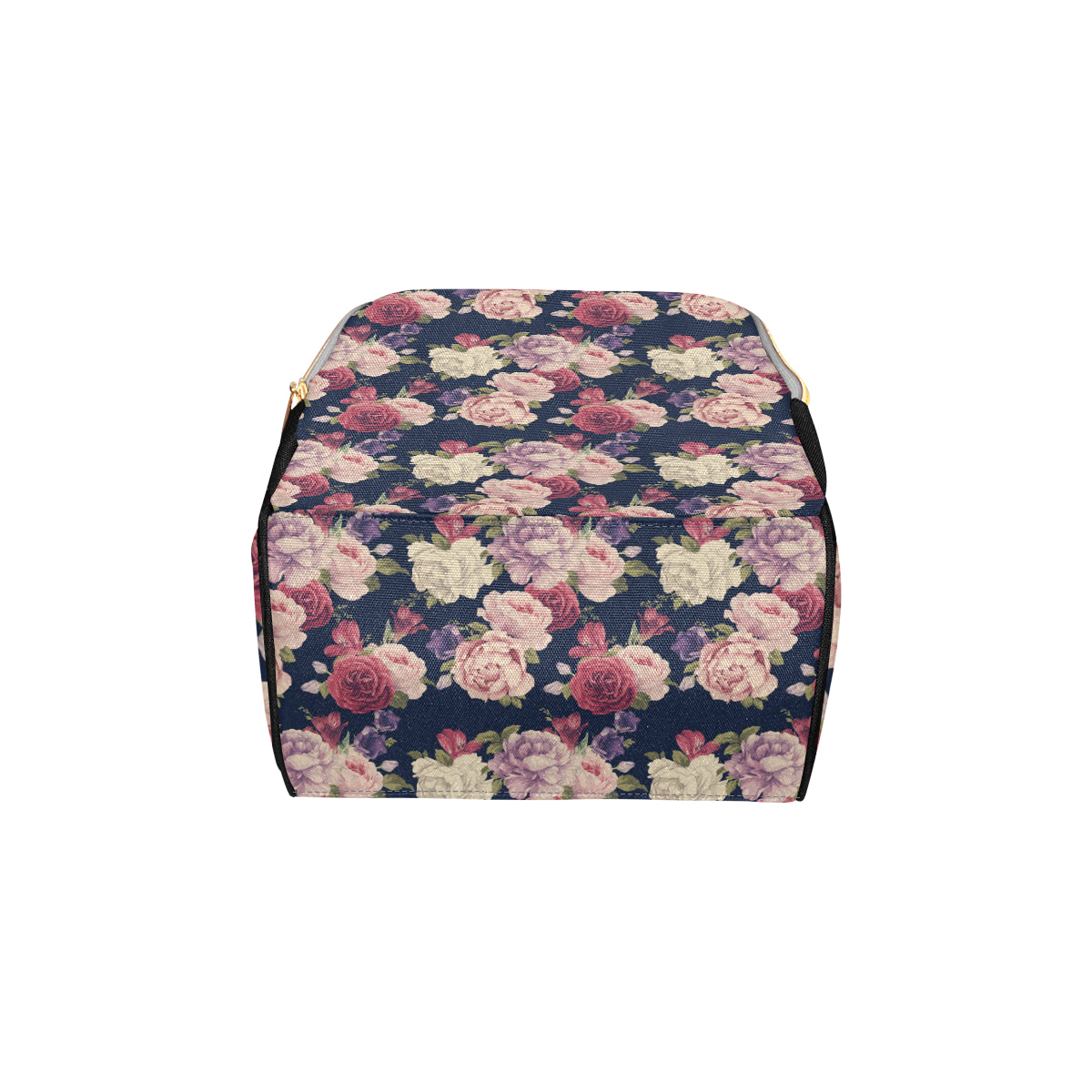 Peony Pattern Print Design PE03 Diaper Bag Backpack
