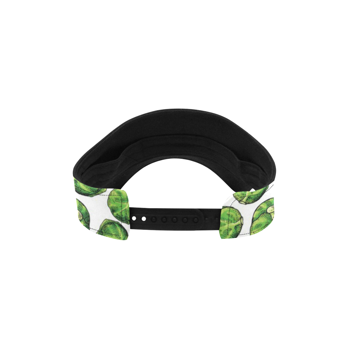 Brussels Sprouts Pattern Print Design 02 Unisex Sun Visor