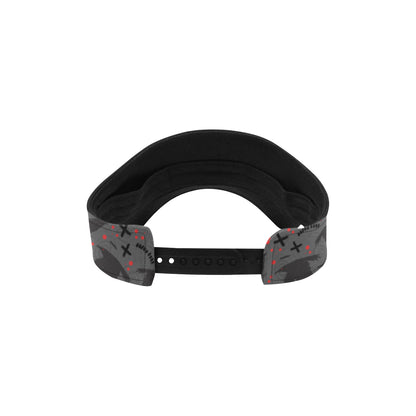 Crow Pattern Print Design 02 Unisex Sun Visor