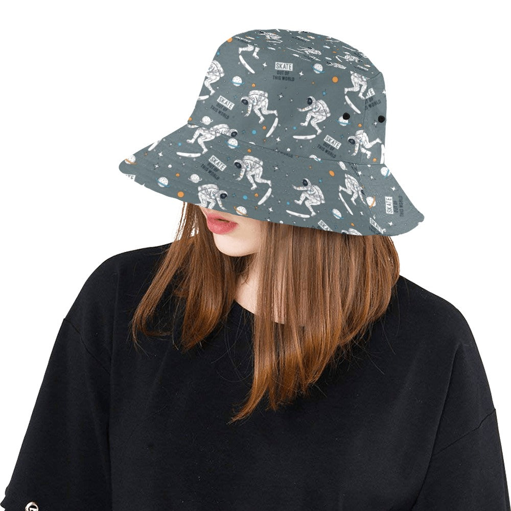 Skateboard Print Design LKS306 Unisex Bucket Hat
