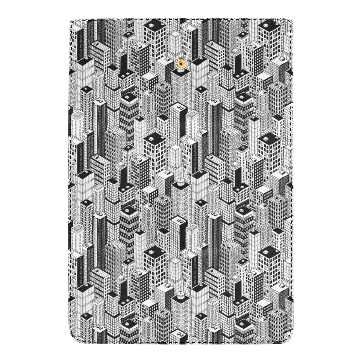 City  Pattern Print Design 02 Women's Trifold Wallet