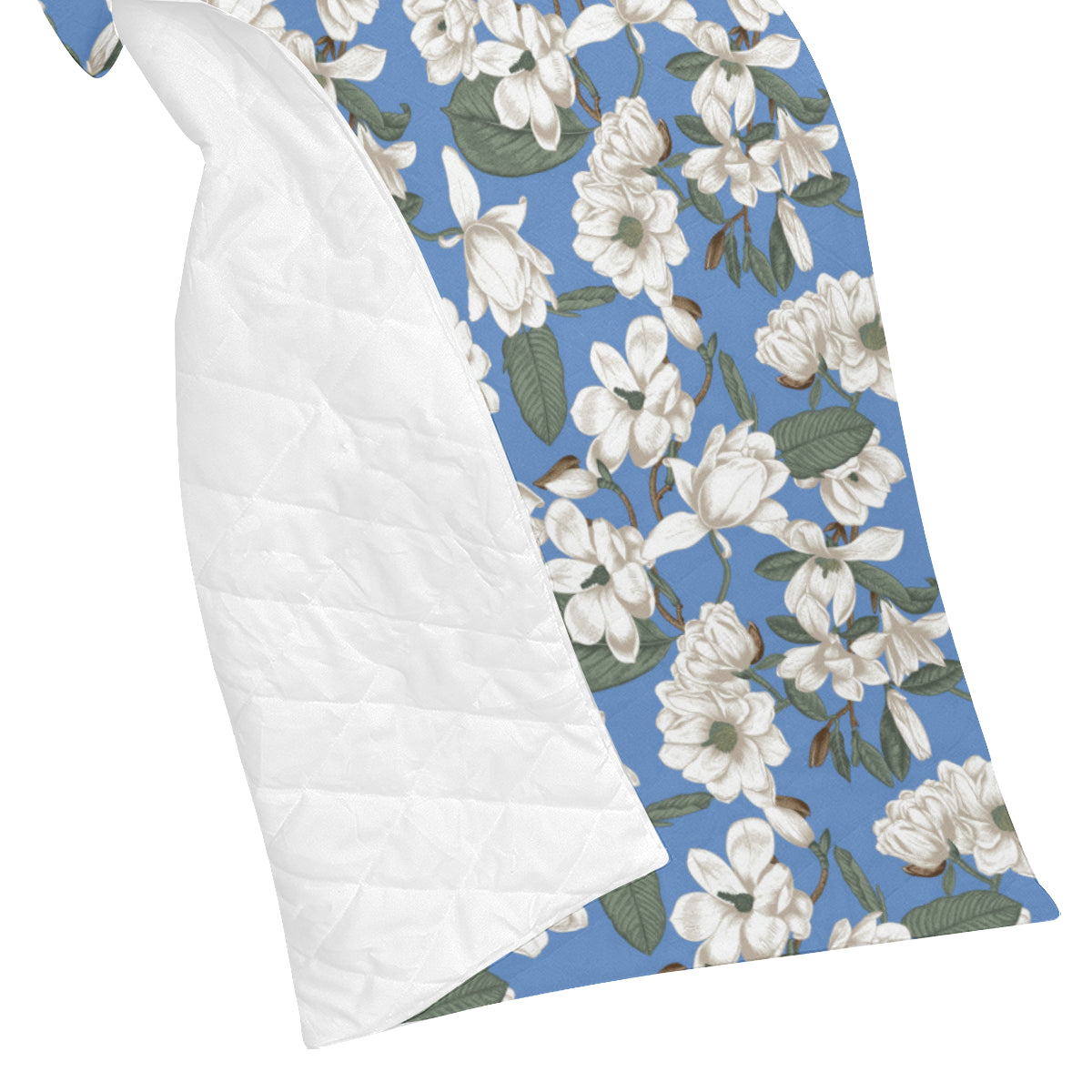 Magnolia Pattern Print Design 01 Premium Quilt