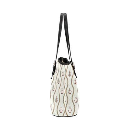 Anchor Classic Leather Tote Bag