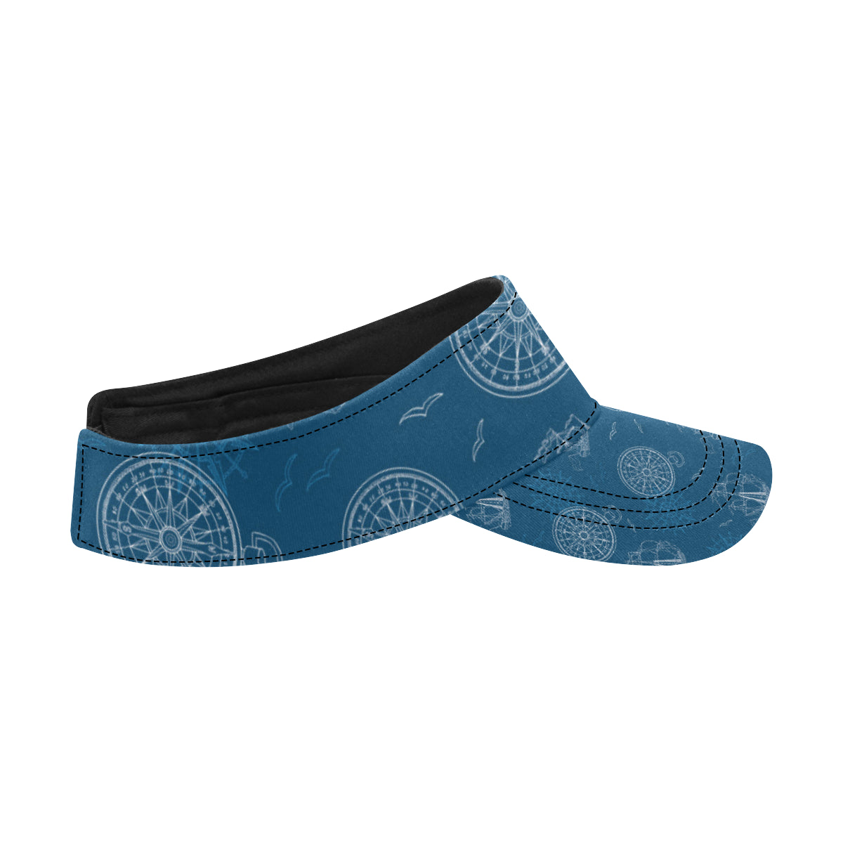 Nautical Pattern Print Design A04 Unisex Sun Visor