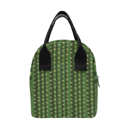 Cactus Skin Print Pattern Insulated Lunch Bag