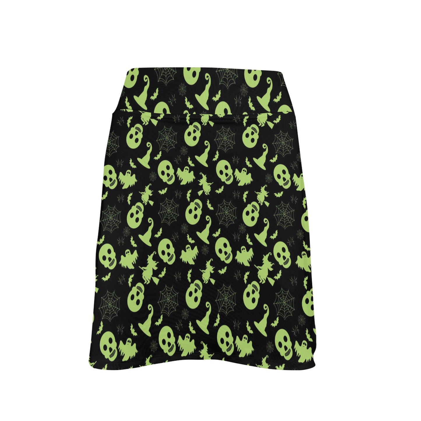 Witch Halloween Print Design LKS306 17" Golf & Pickleball Skort with Pockets