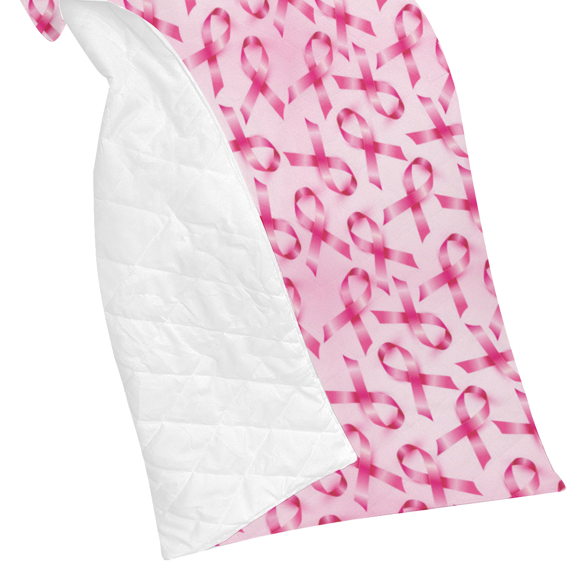 Breast cancer Pattern Print Design 04 Premium Quilt