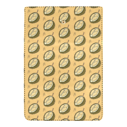 Durian Pattern Print Design DR02 Women's Trifold Wallet