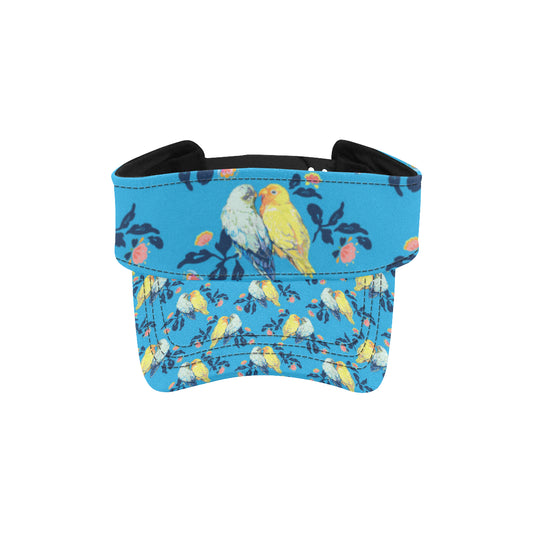 Lovebird Pattern Print Design 03 Unisex Sun Visor