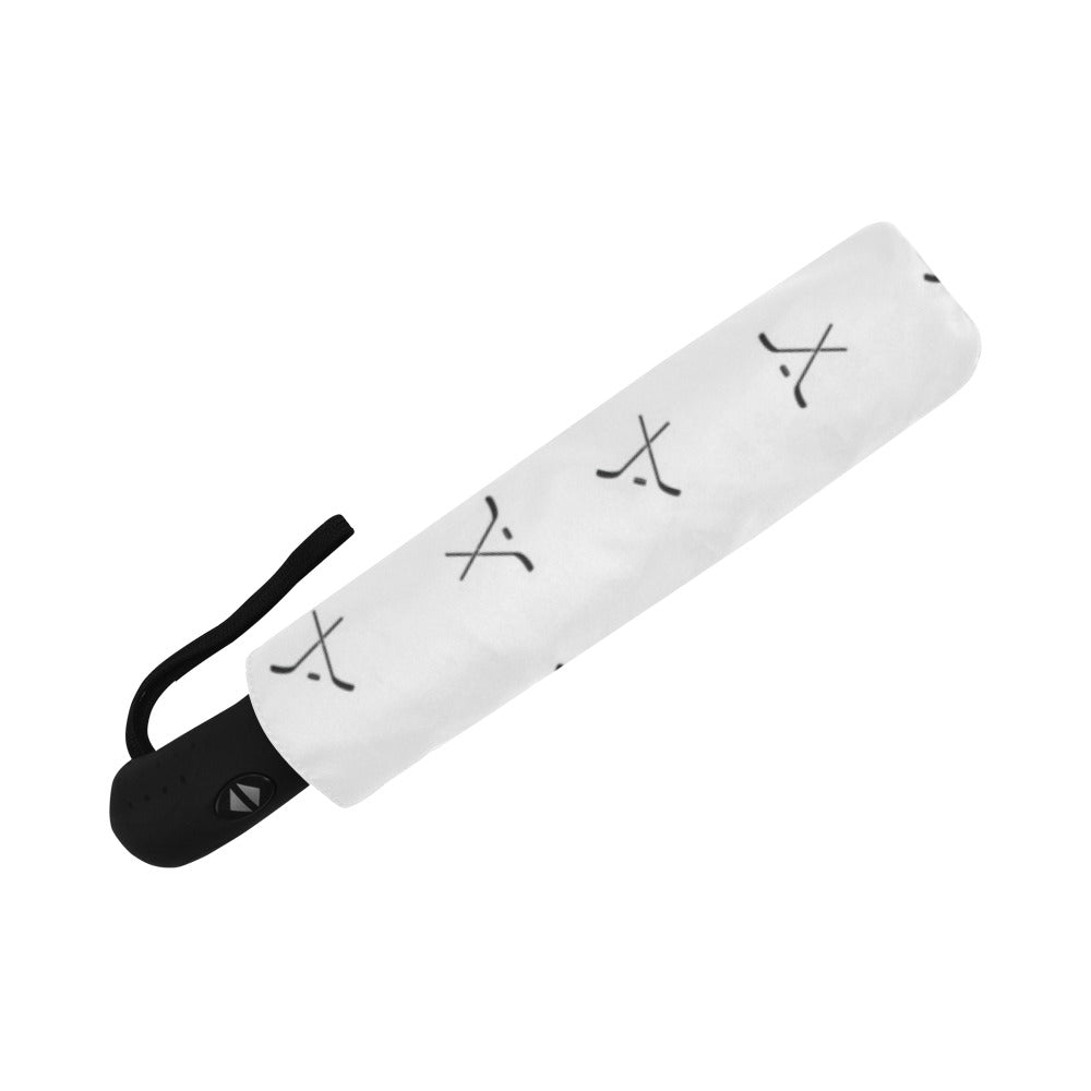 Hockey Print Design LKS304 Anti-UV Automatic Umbrella