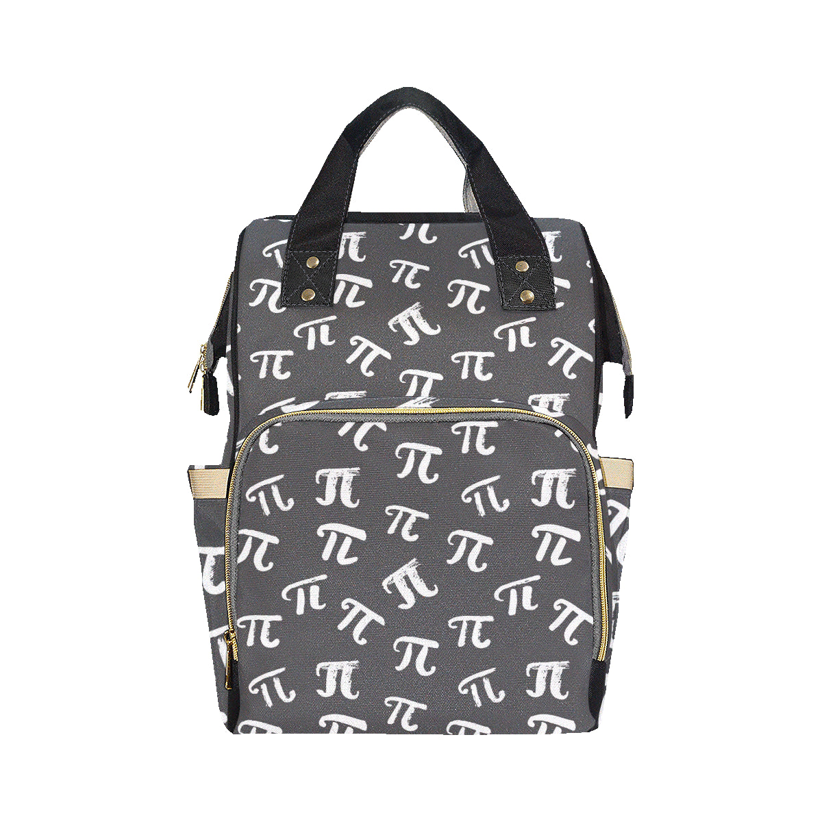 Pi Day Pattern Print Design A02 Diaper Bag Backpack